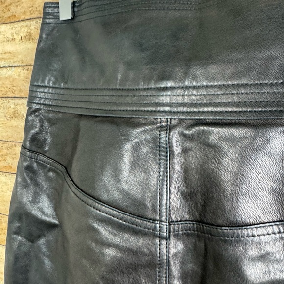 Rebecca Minkoff Callie Leather Mini Skirt XS - Picture 6 of 12